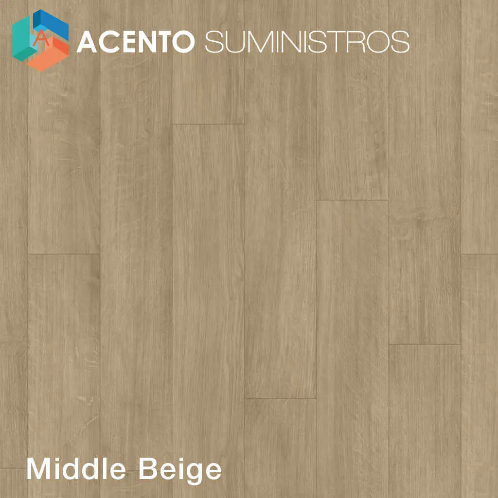 Piso heterogéneo Tarkett Acczent Excellence 70 Topaz Madera Beige