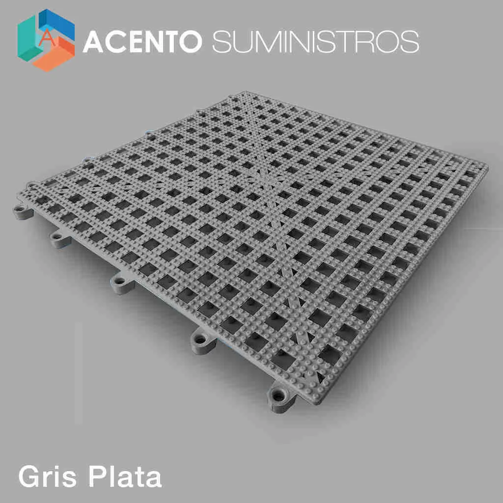 Piso modular Easydeck Aqua Color Gris Plata Acentp Su,imistros Bogota colombia Piso modular Easydeck Aqua Color Gris Plata