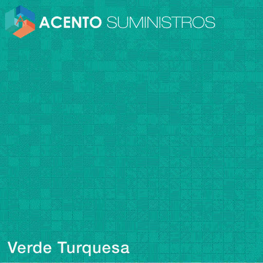 Piso easydeck color Verde turquesa