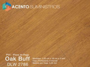 piso laminado 3mm 5 micras tipo madera color marron oscuro oak buff Acento suministros