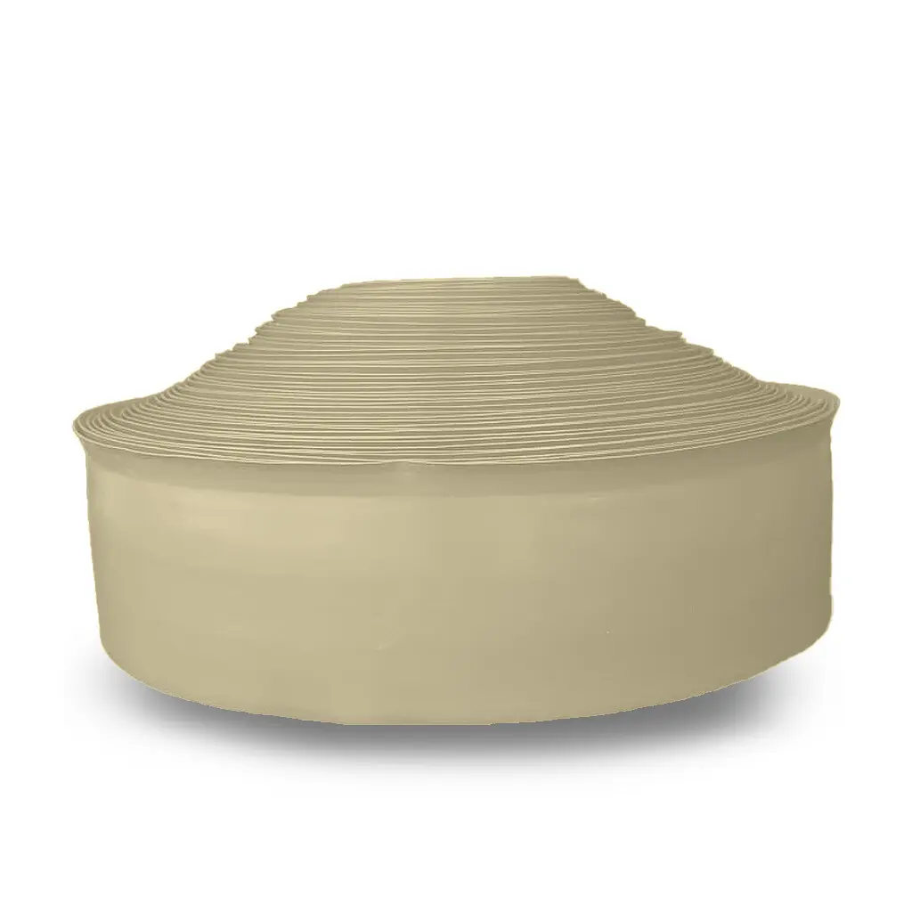 Guarda Escobas en PVC en Rollo de Color Beige 8cm