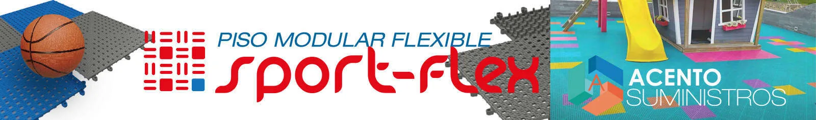 Piso modular flexible Sport flex para recreacion Acento suministros Pisos para recreaciones con marcacion personalizada Piso deportivo Acento Suministros