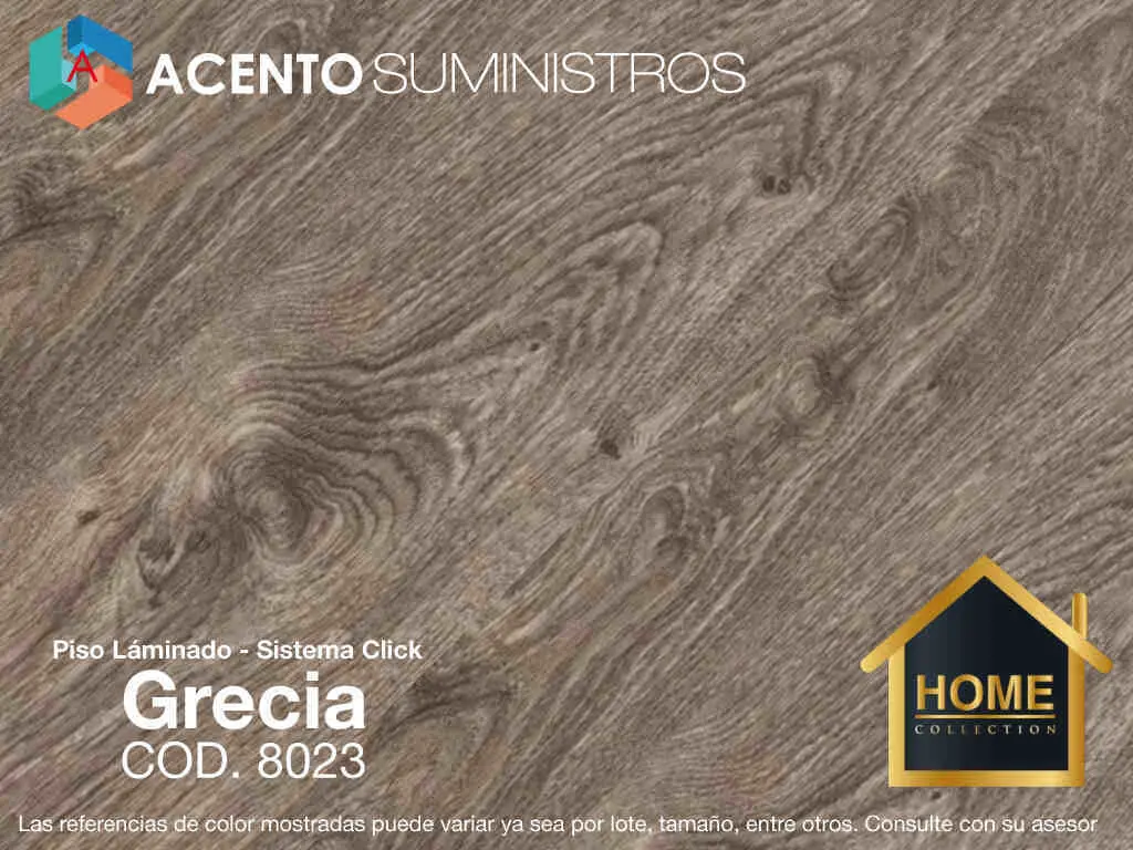 Piso láminado home grecia Acento Suministros