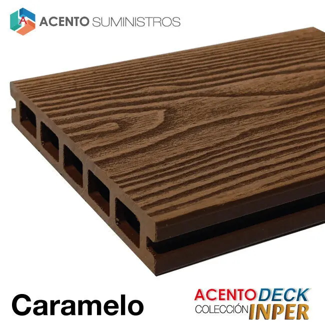 piso deck woc acentodeck aligerado coleccion inper color caramelo ACENTO SUMINISTROS & PROYECTOS COLOMBIA piso deck wpc acentodeck aligerado coleccion inper color caramelo ACENTO SUMINISTROS
