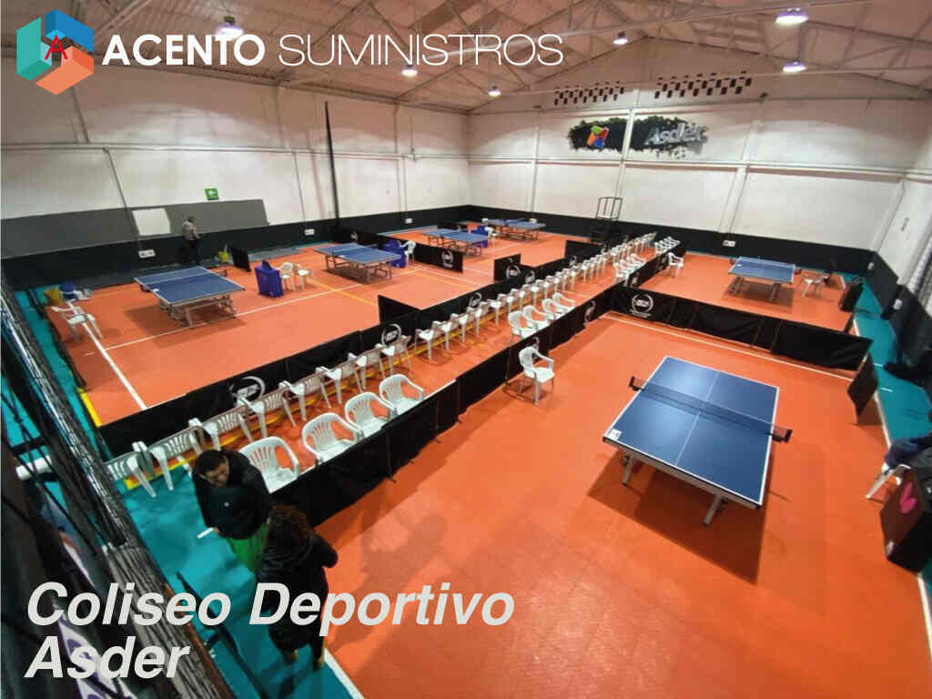 Piso deportivo Multi sport dry complejo deportivo ASDER bogota Colombia Acento Suministros
