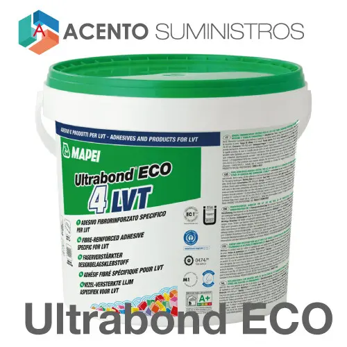 ultraplan-eco-pegante-para-pisos-vinilicos-acento-suministros ultraplan eco pegante para pisos vinílicos para piso Liston en LVT Rollo Baldosas tipo concreto PVC marca MAPEI - Pisos LG -PISOS TARKETT- Piso Forbo Colombia -Acento Suministros
