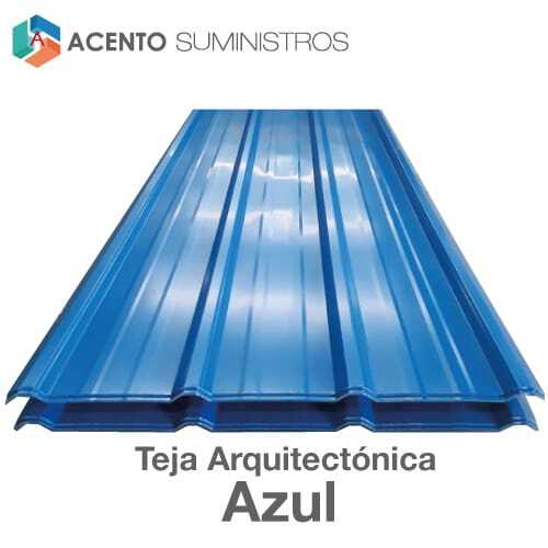 Fabticantes de tejas metalicas arquitectonicas, tejas master mil sencillas y tejas color azul translucidas para proyectos Acento Suministros