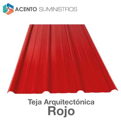 Tejas rojas arquitectonica y master mil Acento Suministros