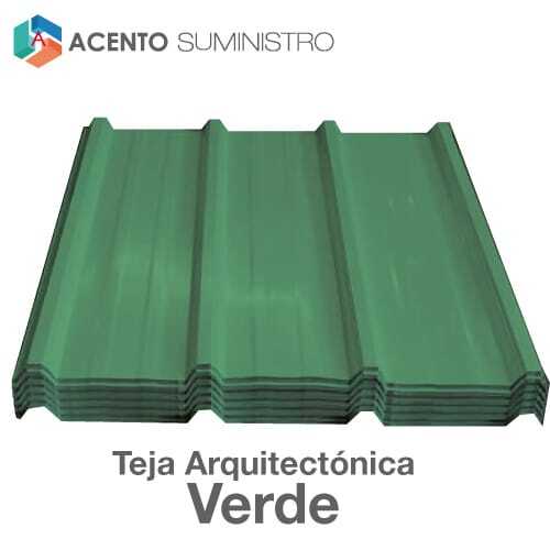 Fabticantes de tejas metalicas arquitectonicas, tejas master mil sencillas y tejas color Verde translucidas para proyectos Acento Suministros