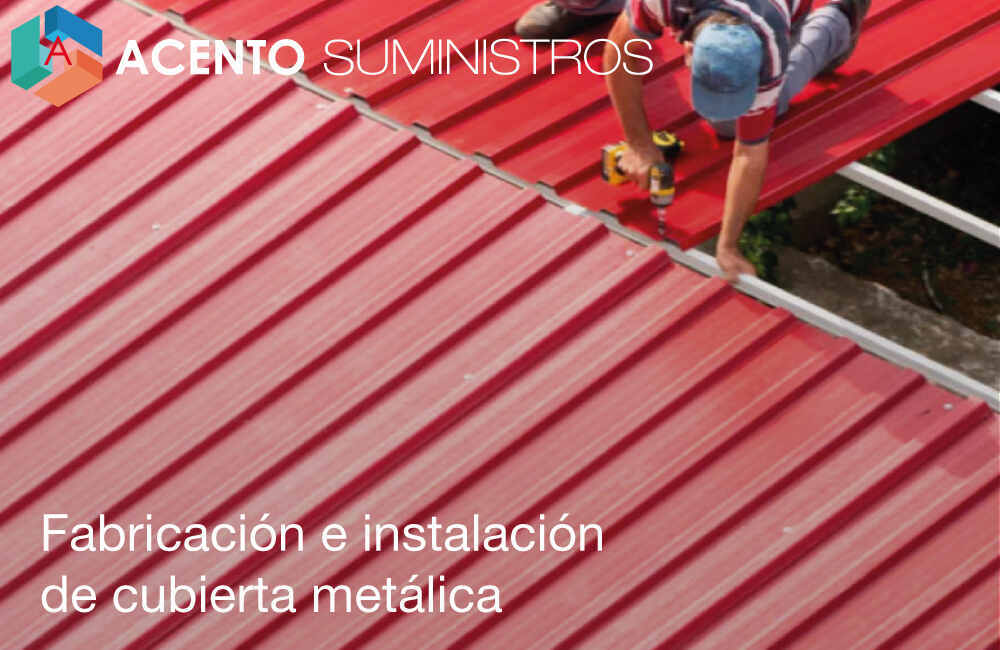 fabricantes de cubiertas metalicas color rojo arquitectónica master mil de varios colores e instalación de tejas envios a nivel nacional Colombia Acento Suministros