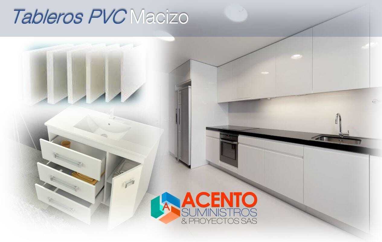 Láminas de PVC espumado para realizar muebles antihumedad, resistentes al agua, funciona para publicidad y muebles medicos Acento Suministros y proyectos